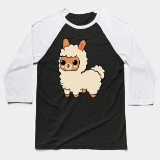 Creamy Llama Baseball T-Shirt